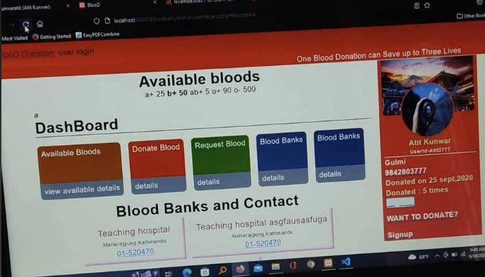 Blood Management System